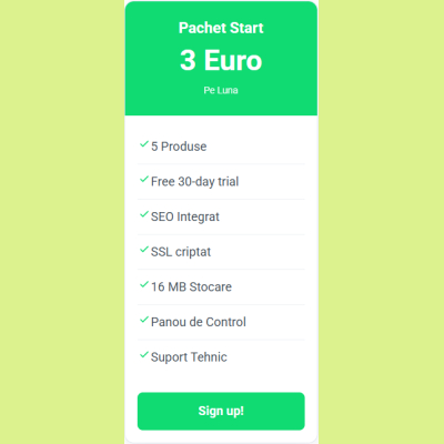 Pachet Start